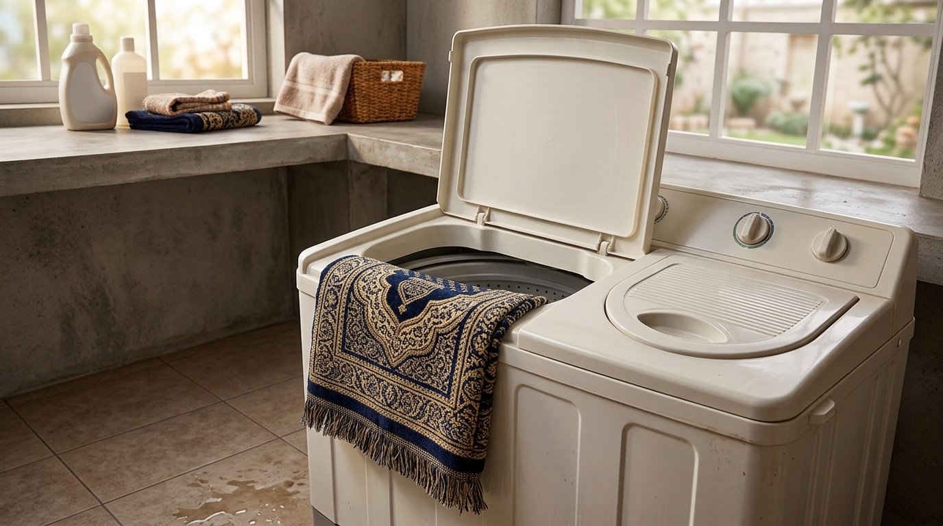 can you wash prayer mat in a washing machine