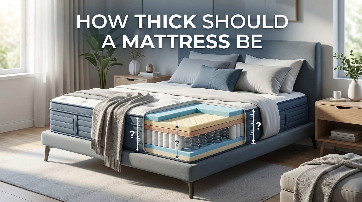 how thick should a mattress be