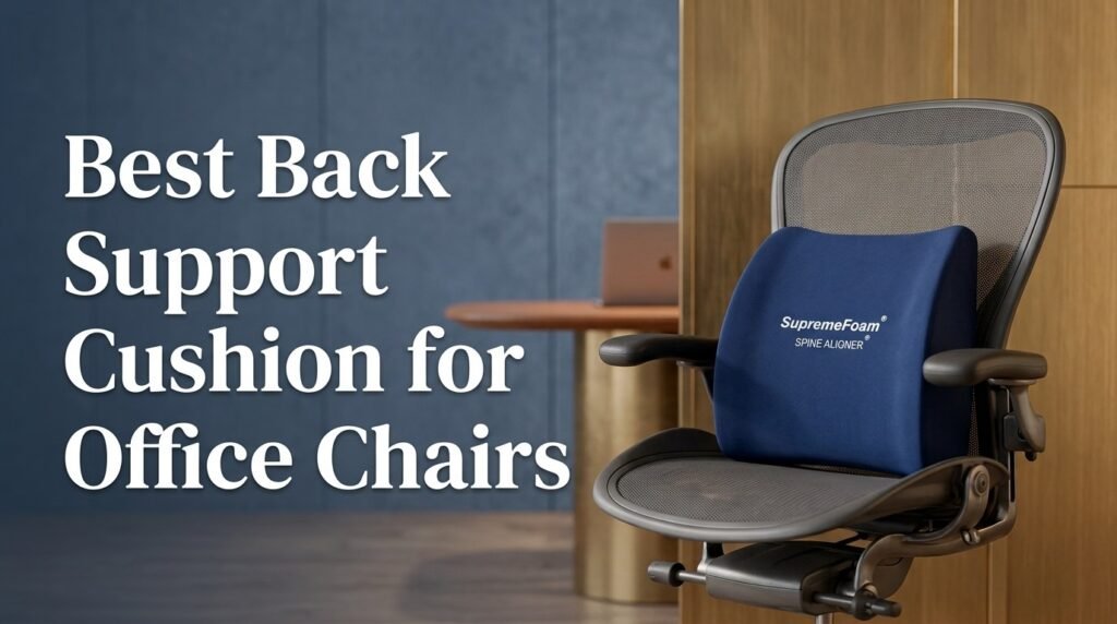 back support cushion for office chairs