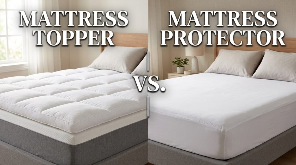 mattress topper vs mattress protector